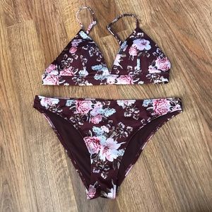 H&M floral bikini